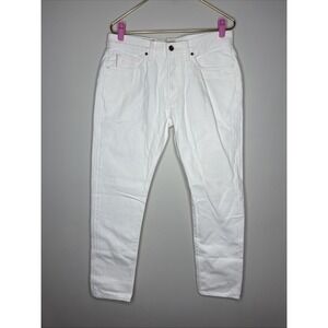 Todd Snyder‎ Slim Fit White Natural Japanese Selvedge Jeans 32x32